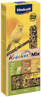 Kräcker kanaries Trio Mix ei/graszaad-banaan/sesam-kiwi/citrus