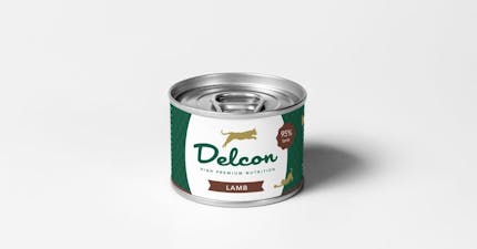 Delcon Cat Paté Adult Lamb 85g