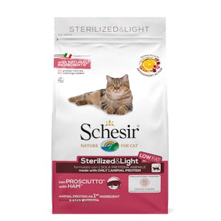 Schesir cat Dry - STERILIZED HAM 1,5kg