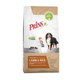 Prins ProCare hypoallergic lamb & rice 15kg