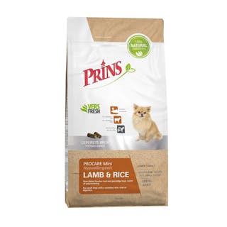 Prins ProCare hypoallergic lamb & rice mini 3kg